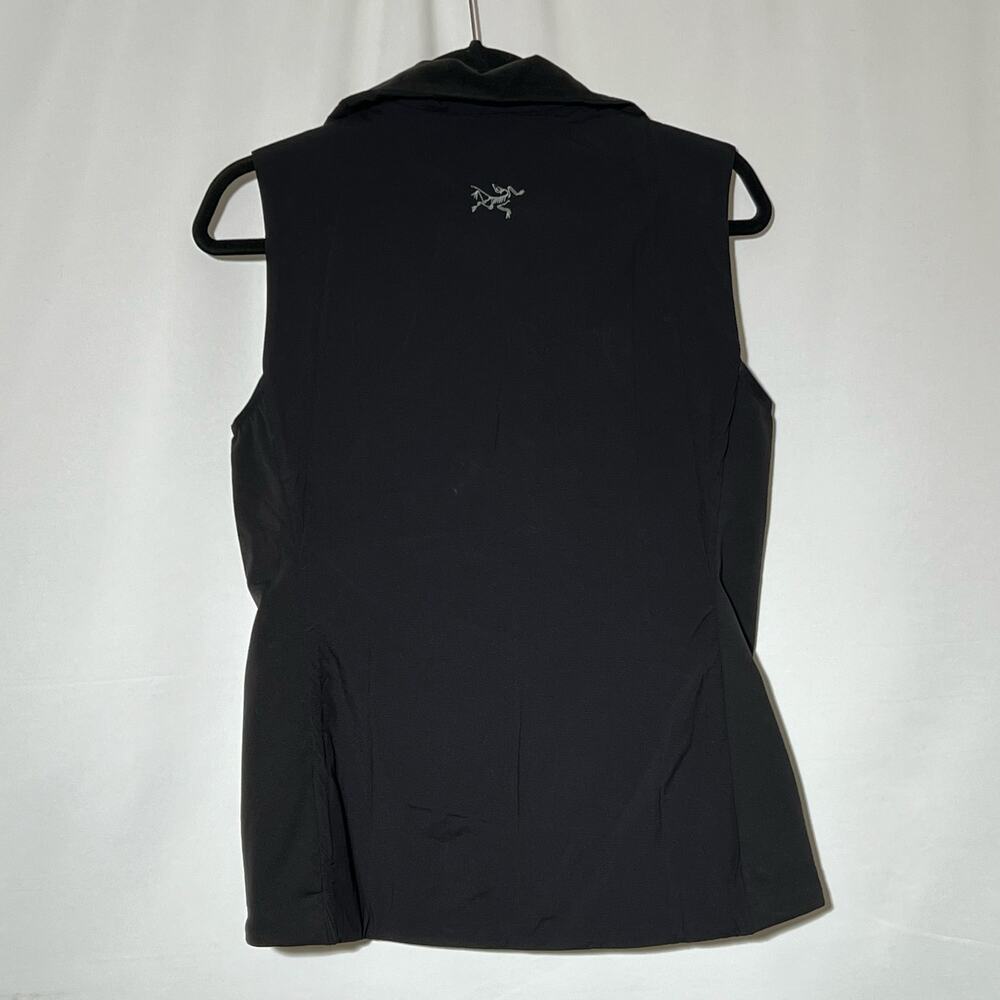 Acr'teryx High Neck Full Zip Vest Black Womens Size Small Logo - Picture 5 of 10